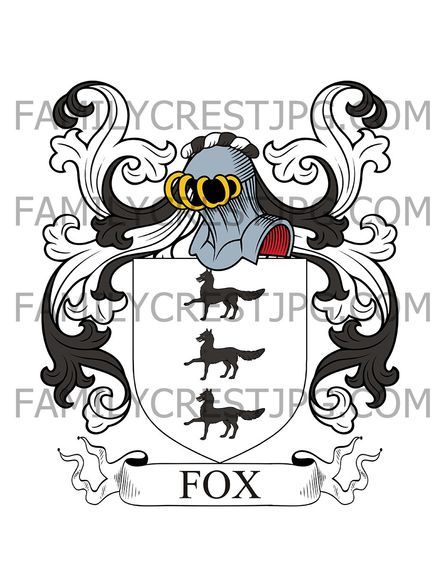 Fox Family Crest