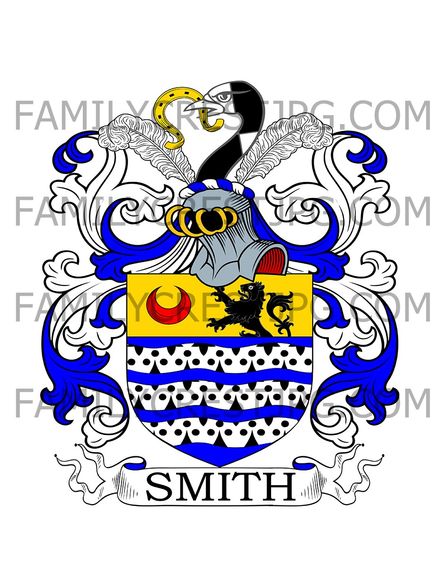 Smith Family Crest - London, England