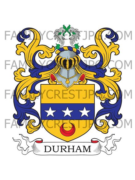 Durham Family Crest