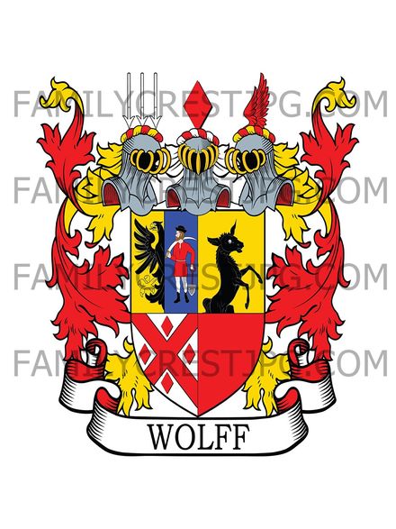 Wolff Family Crest