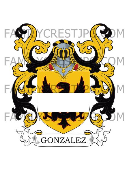 Gonzalez Family Crest