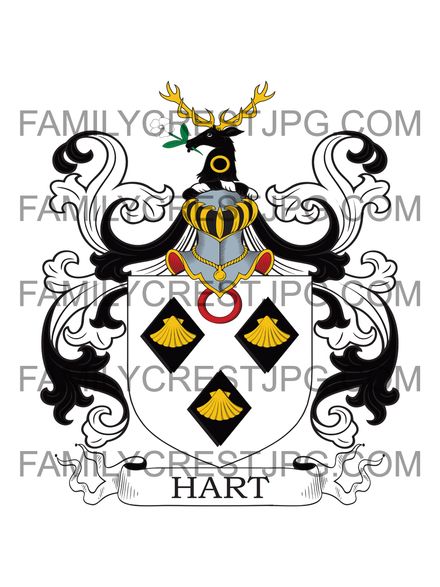 Hart Family Crest
