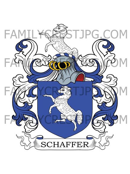 Schaffer Family Crest - Shaffer
