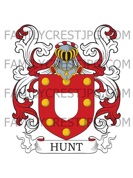 Hunt Family Crest