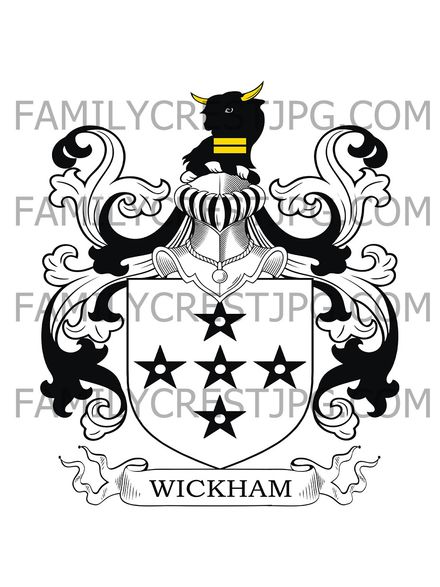 Wickham Family Crest