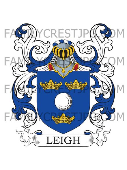 Leigh Family Crest