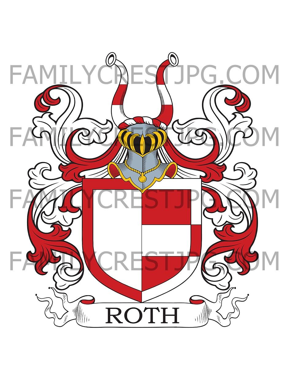 Roth Family Crest - Basel, Switzerland