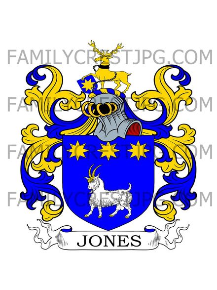 Jones Family Crest - New South Wales, Australia