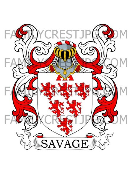 Savage Family Crest