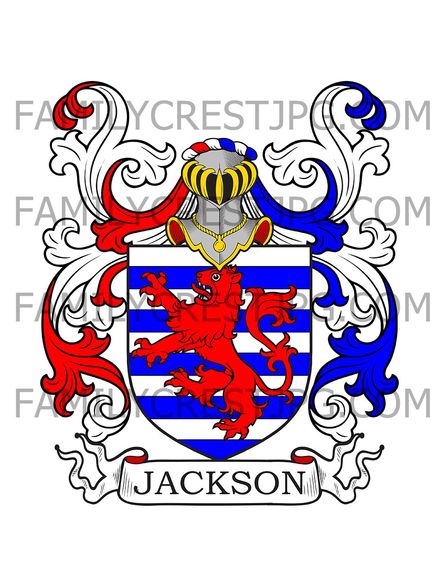 Jackson Family Crest - Scotland