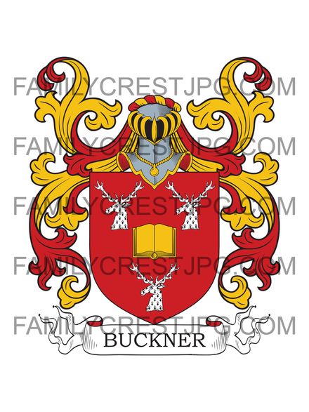 Buckner Family Crest - Chichester, co. Sussex, England