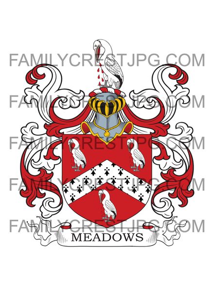 Meadows Family Crest