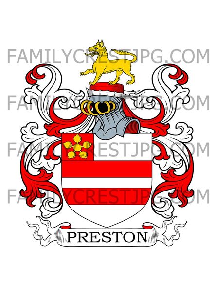 Preston Family Crest