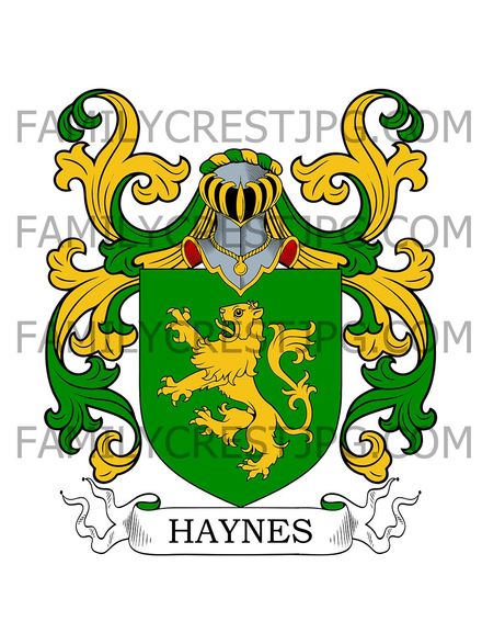 Haynes Family Crest - Wales