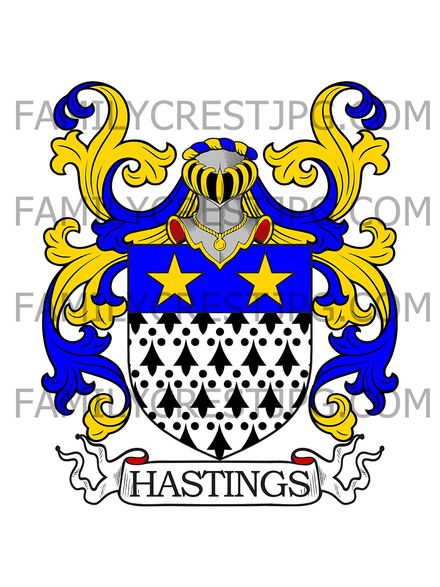 Hastings Family Crest