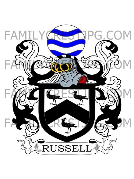 Russell Family Crest