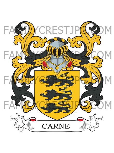 Carne Family Crest