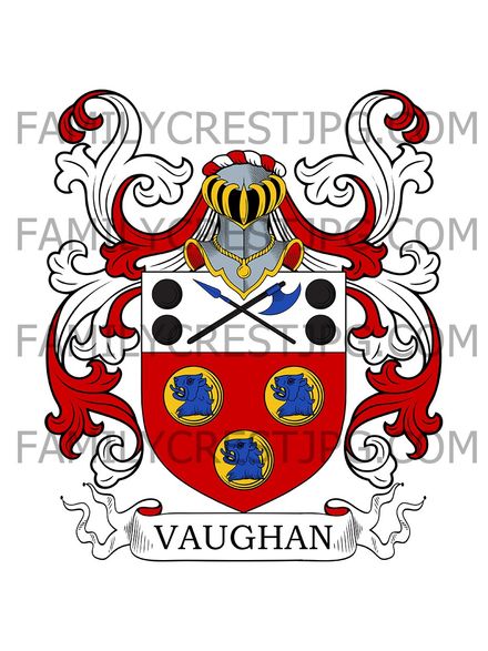 Vaughan Family Crest