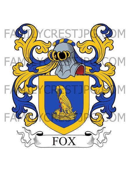 Fox Family Crest