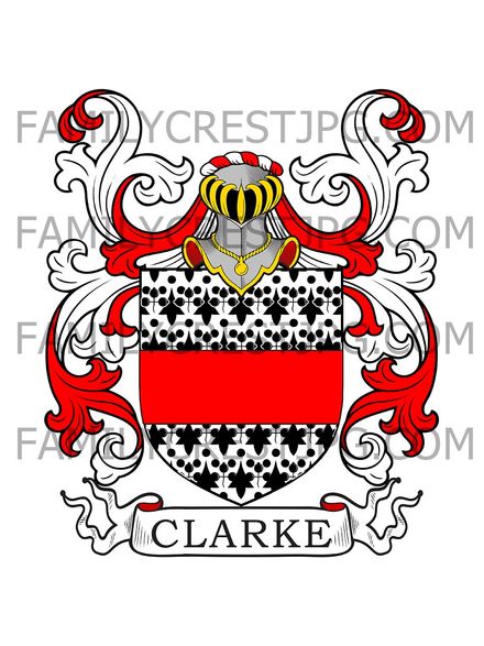 Clarke Family Crest