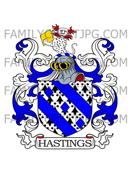 Hastings Family Crest