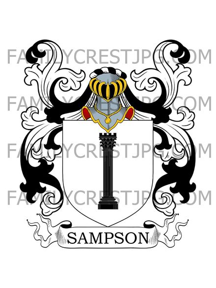 Sampson Family Crest