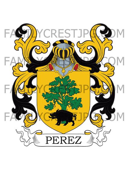 Perez Family Crest - Santiago, Chile