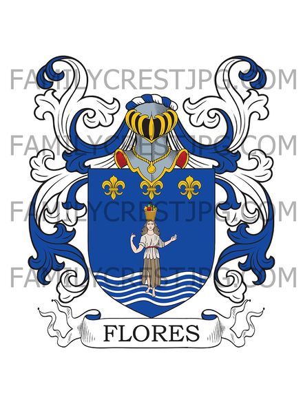 Flores Family Crest