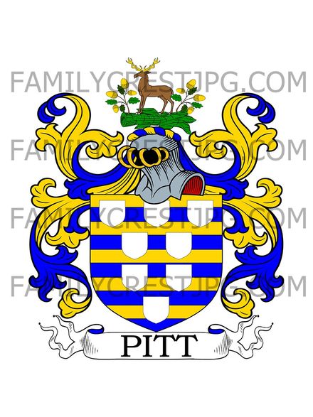 Pitt Family Crest