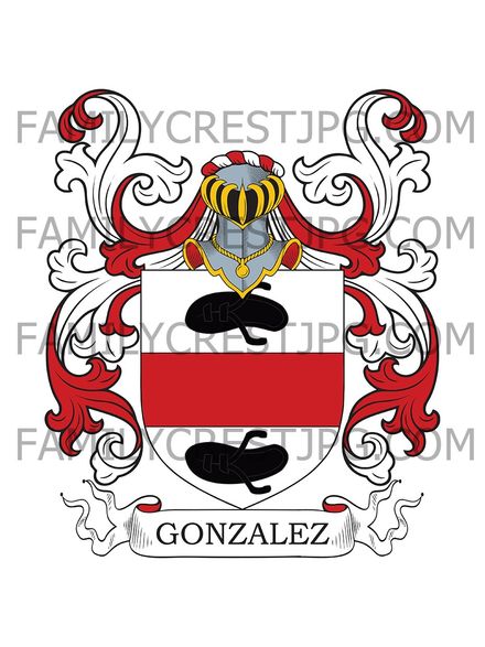 Gonzalez Family Crest