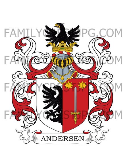 Anderson Family Crest - Frisia
