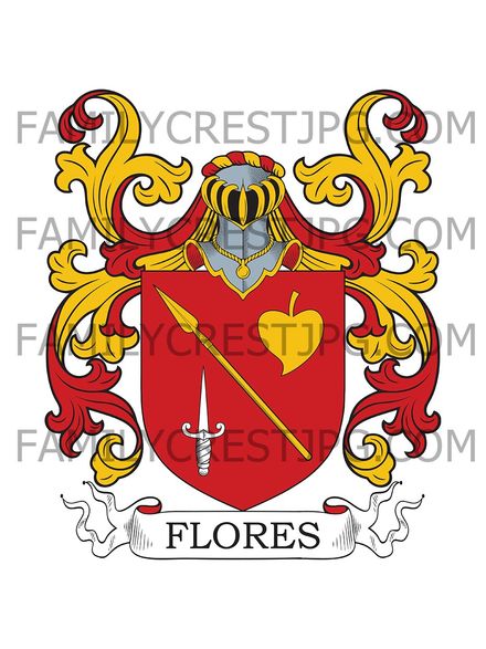 Flores Family Crest