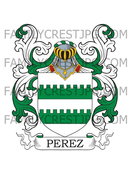 Perez Family Crest - Rota, Cádiz, Spain