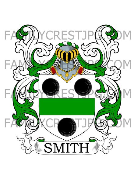 Smith Family Crest - London, England