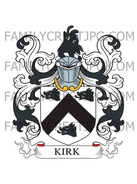 Kirk Family Crest