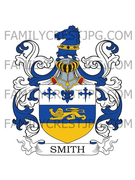 Smith Family Crest - England