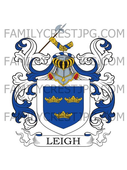 Leigh Family Crest