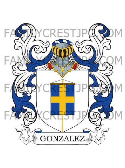 Gonzalez Family Crest