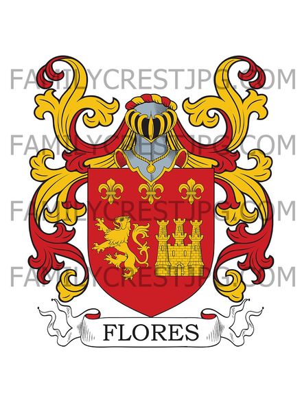 Flores Family Crest