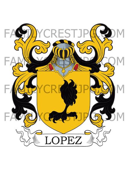 Lopez Family Crest