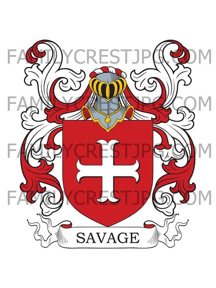 Savage Family Crest