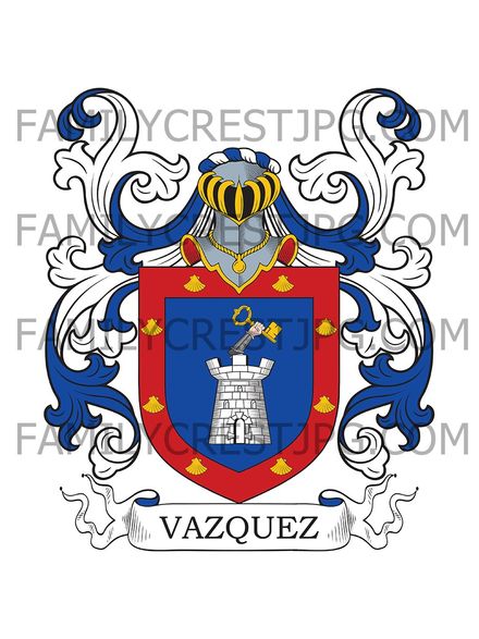Vazquez Family Crest