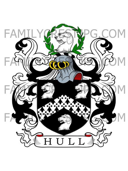 Hull Family Crest