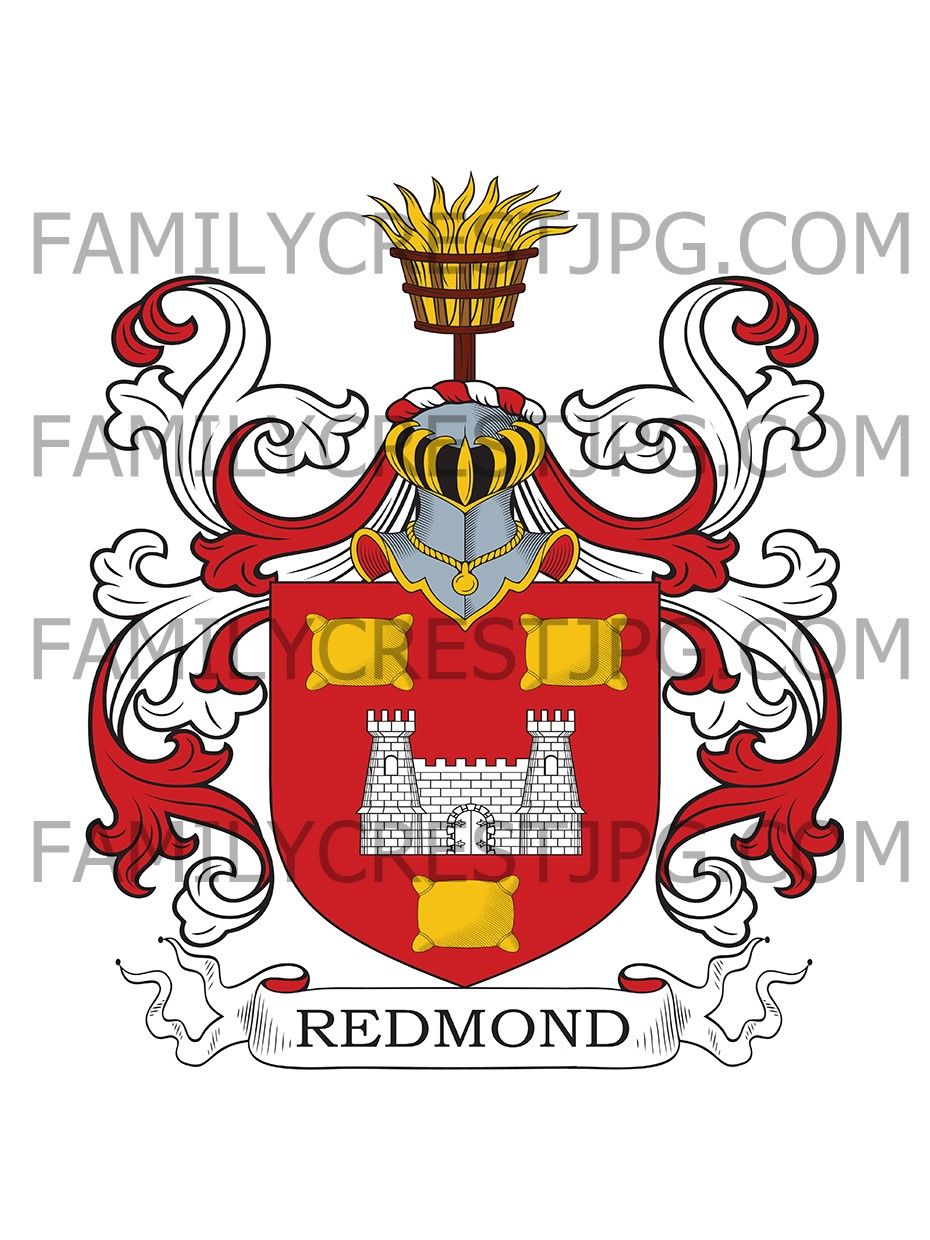 Redmond Family Crest - Ireland - Redman