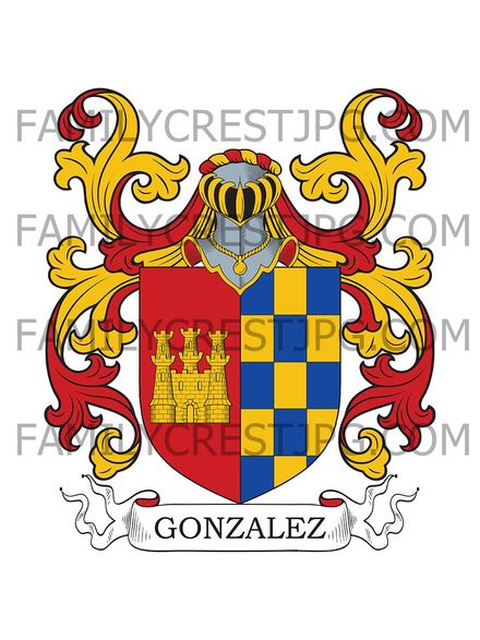 Gonzalez Family Crest