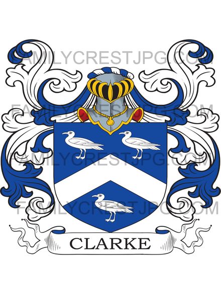 Clarke Family Crest - Hampshire