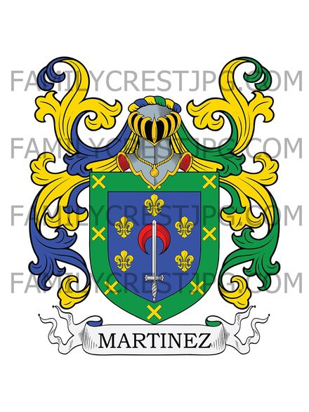 Martinez Family Crest