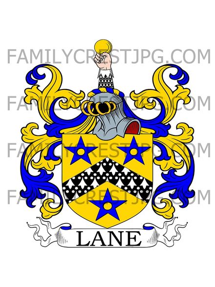 Lane Family Crest