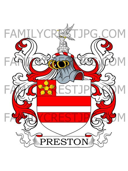 Preston Family Crest