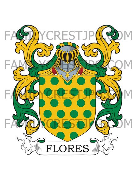 Flores Family Crest